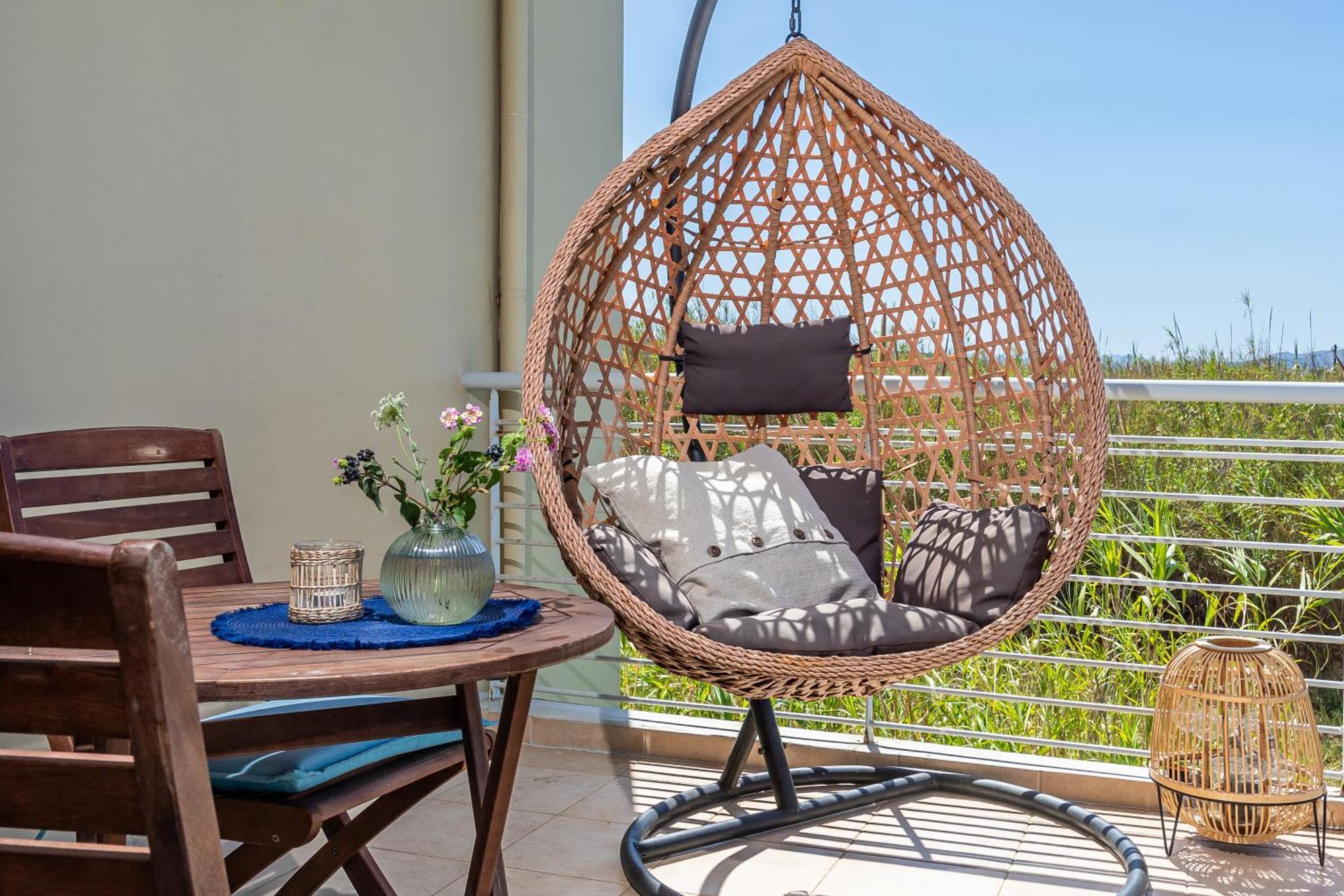 Maleme Yoga Blue Apartment Chania  Exterior photo