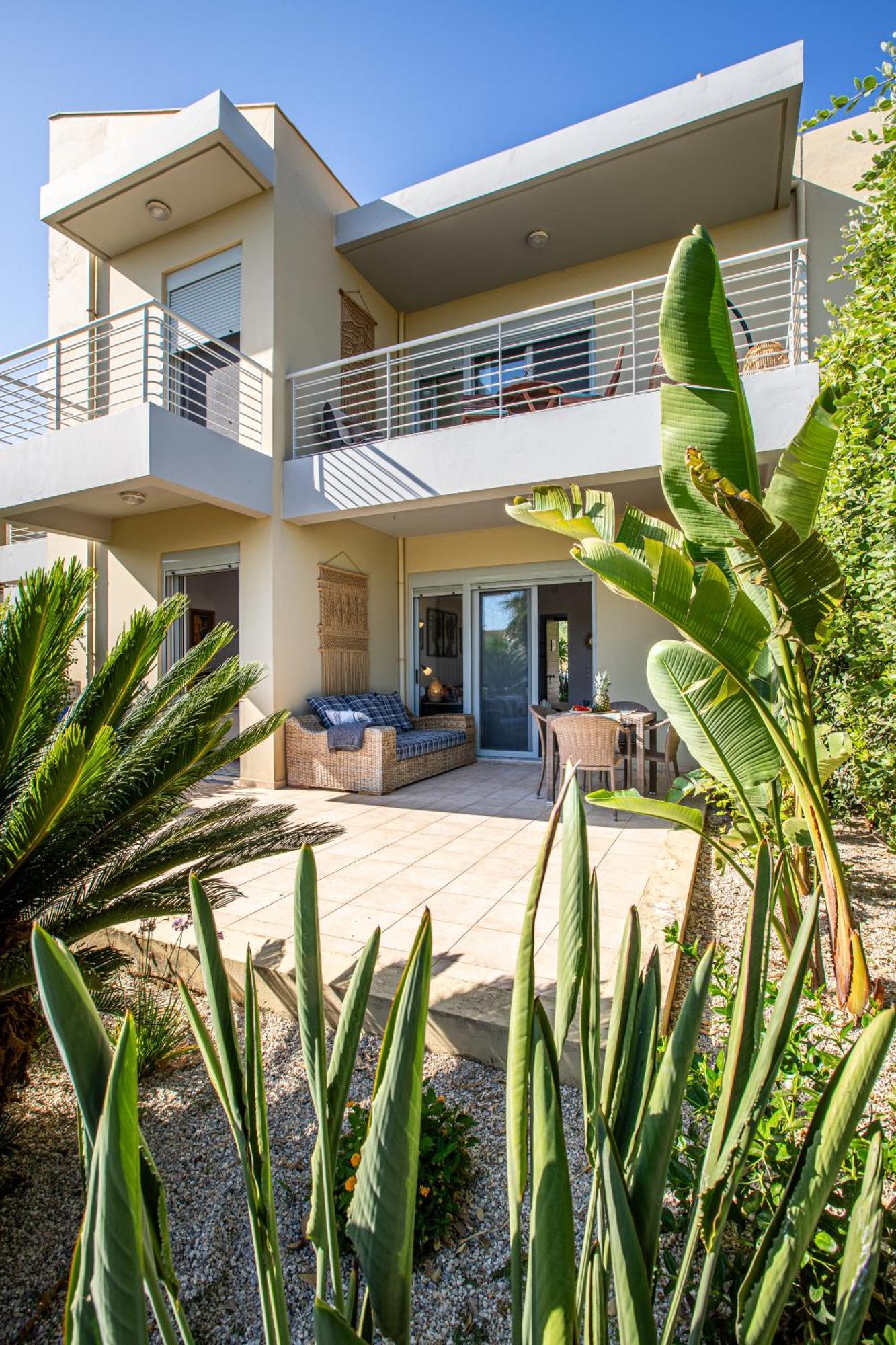 Maleme Yoga Blue Apartment Chania  Exterior photo