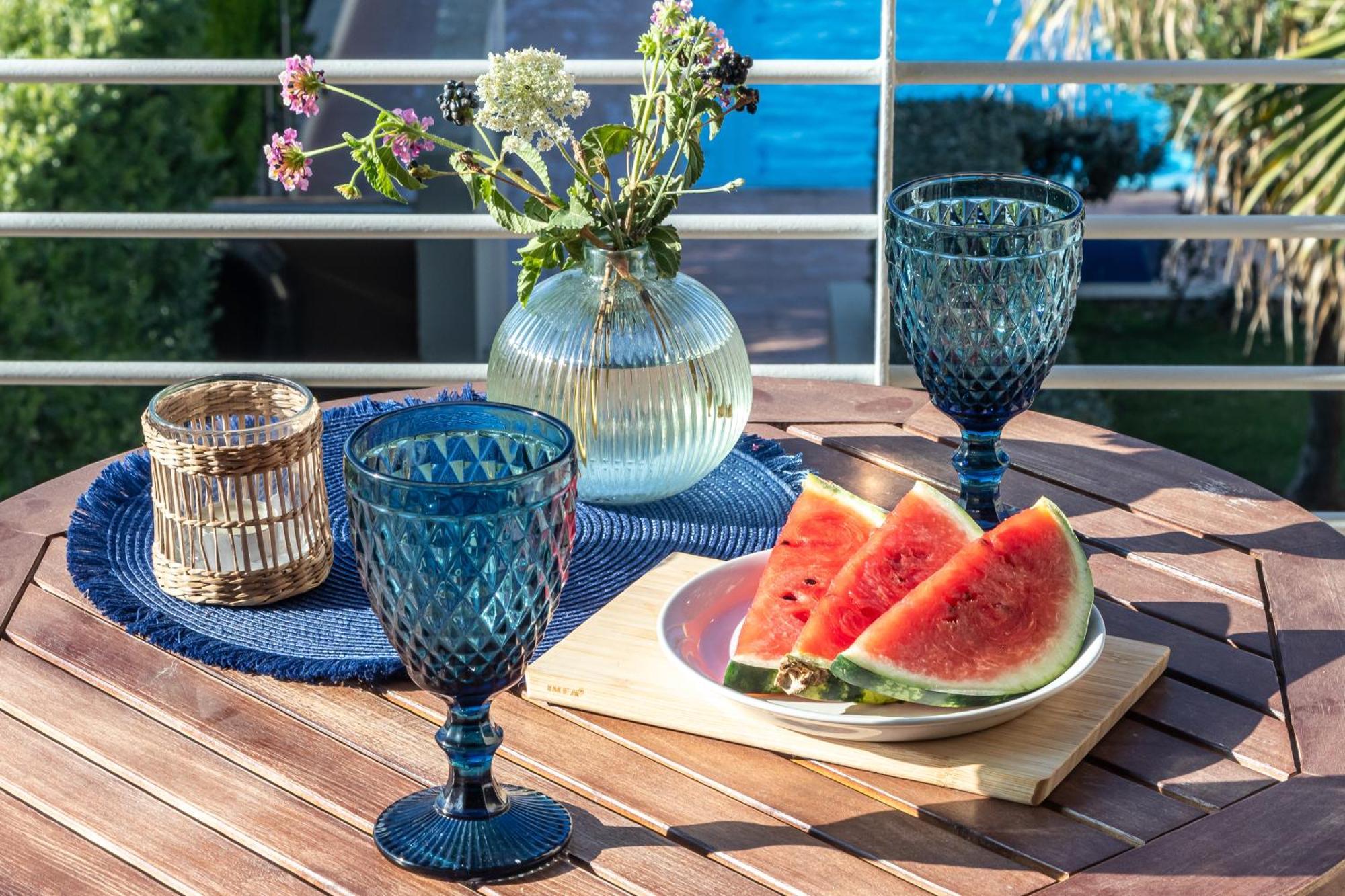 Maleme Yoga Blue Apartment Chania  Exterior photo