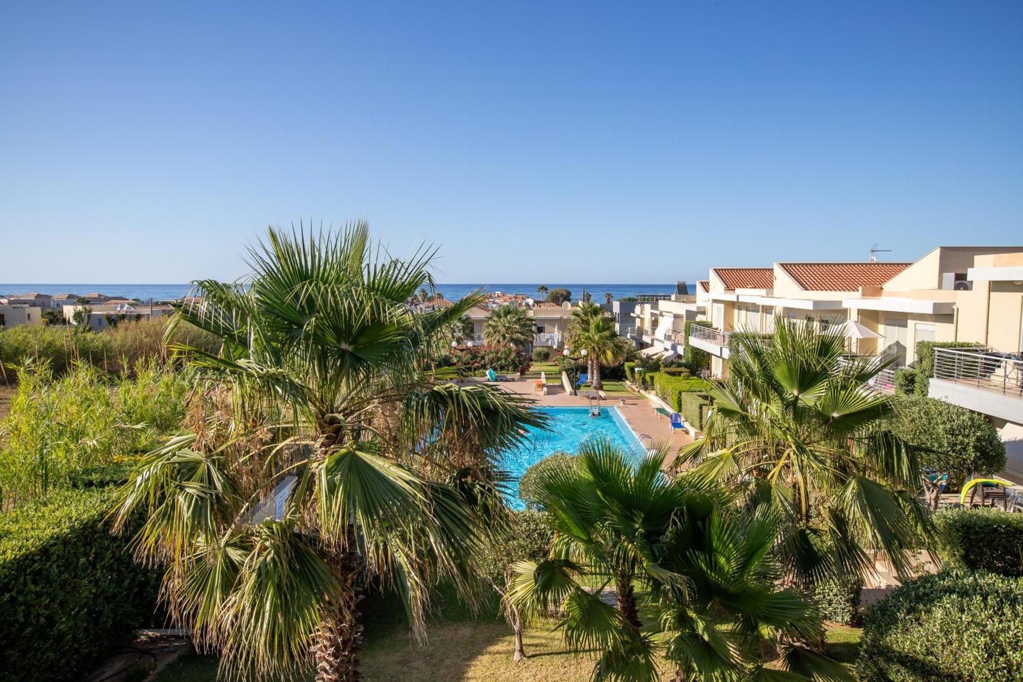 Maleme Yoga Blue Apartment Chania  Exterior photo