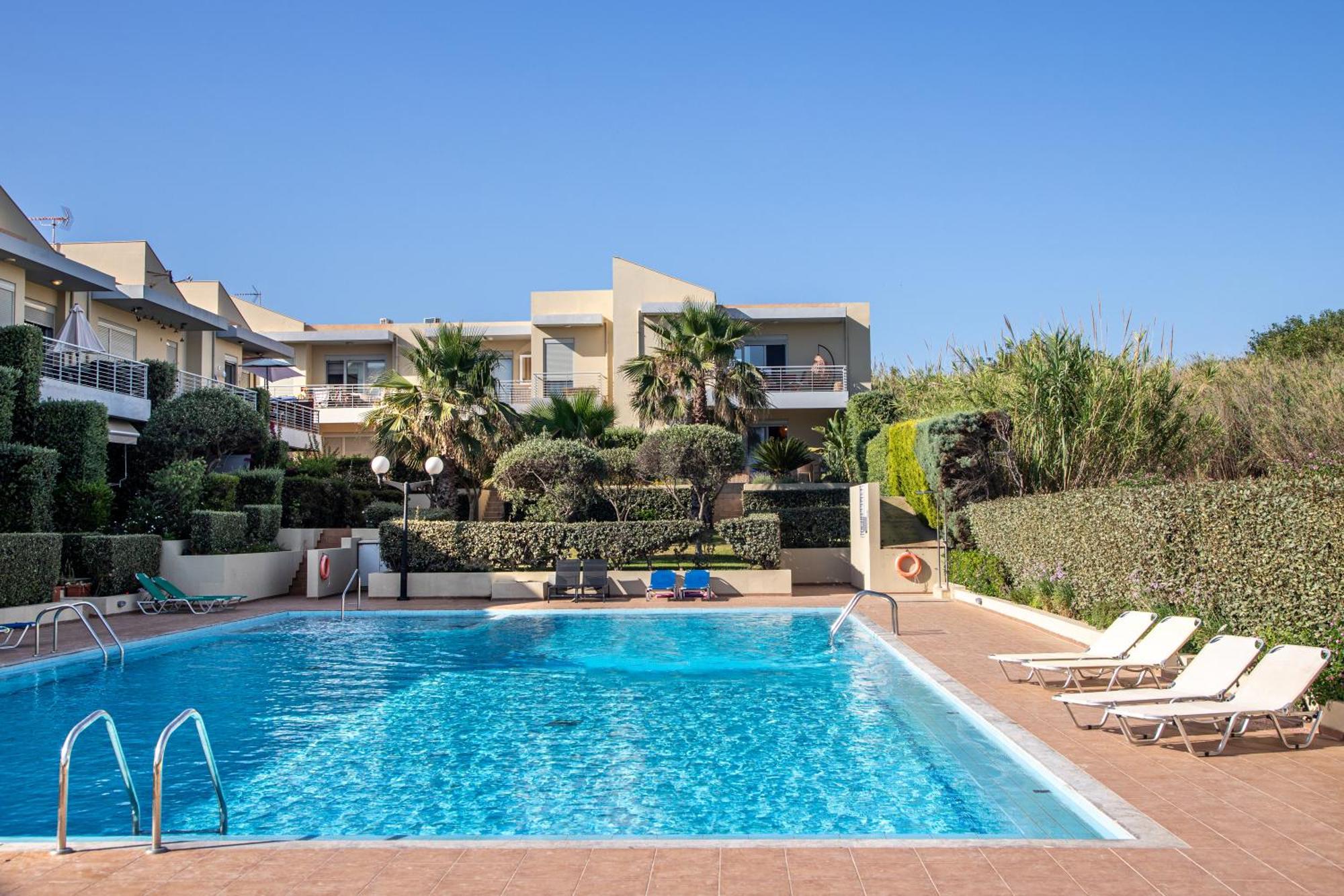 Maleme Yoga Blue Apartment Chania  Exterior photo