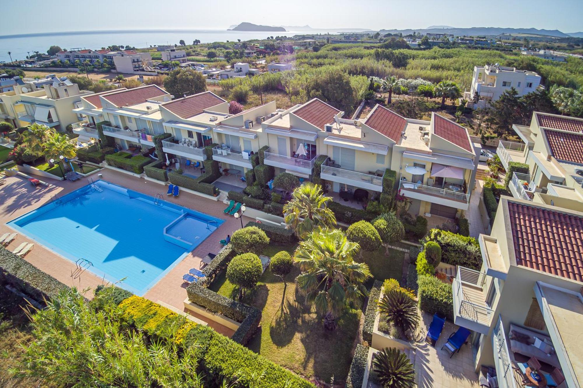 Maleme Yoga Blue Apartment Chania  Exterior photo