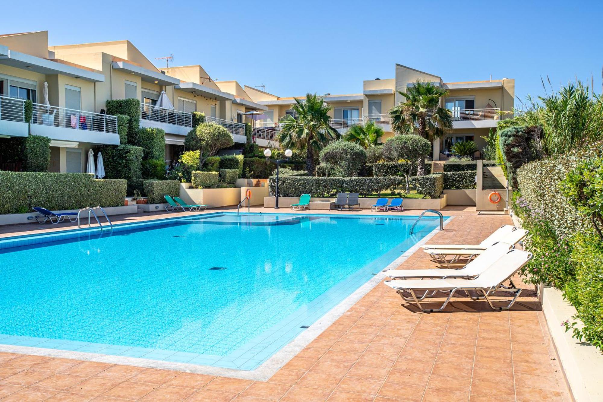 Maleme Yoga Blue Apartment Chania  Exterior photo