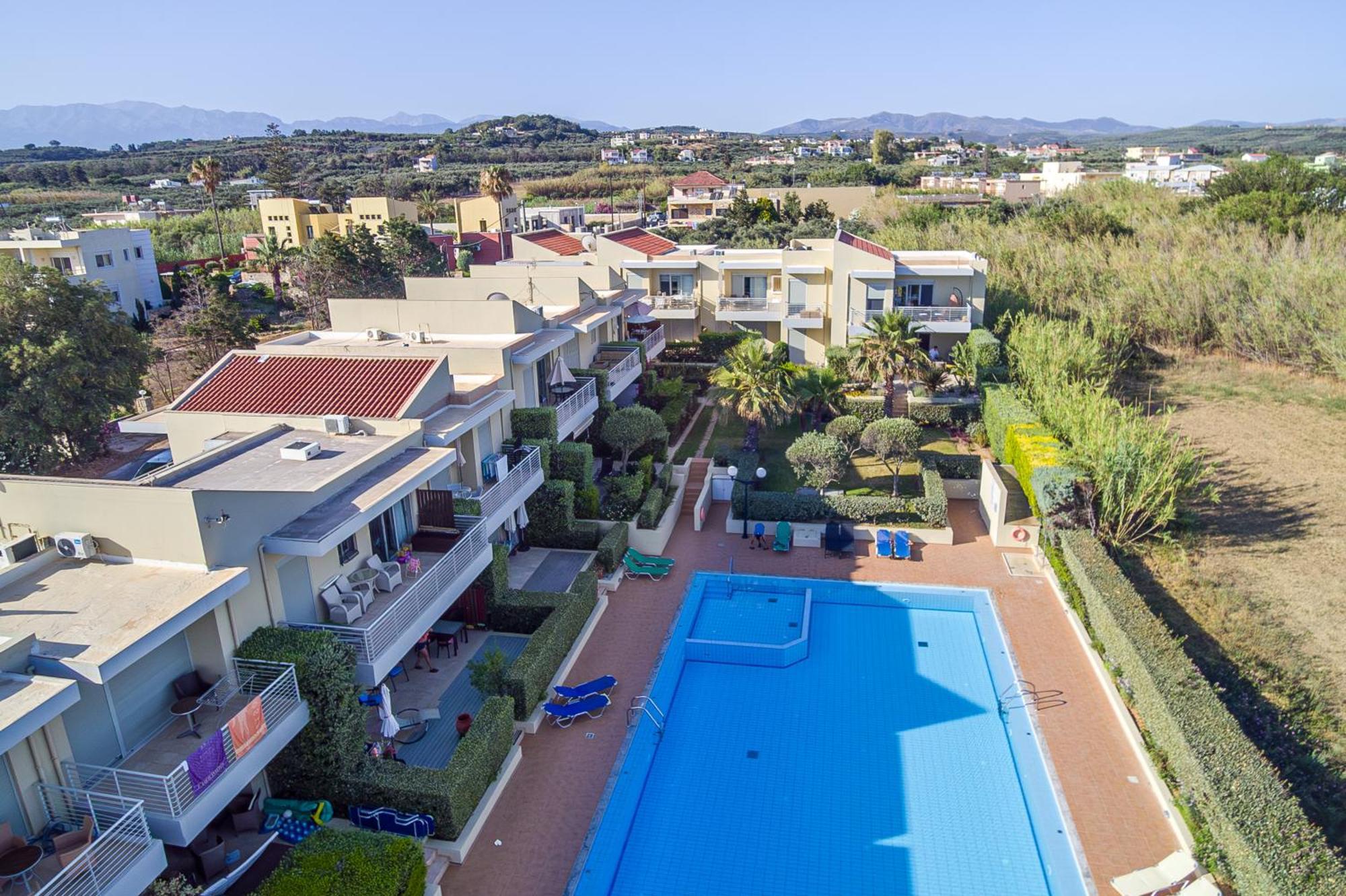 Maleme Yoga Blue Apartment Chania  Exterior photo